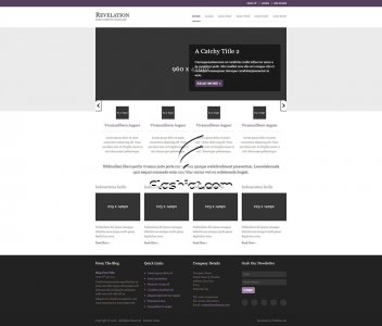 Revelation - Free HTML5 & CSS Template