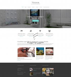 Vendor - Free HTML5 & CSS Template