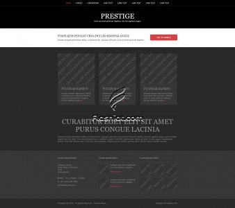 Prestige - Free HTML5 & CSS Template