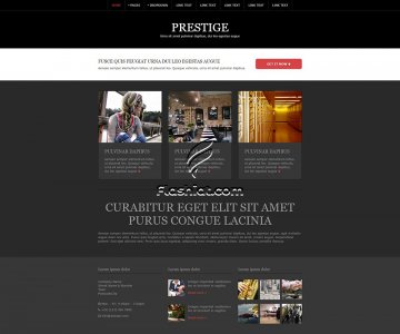 Prestige - Free HTML5 & CSS Template