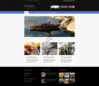 Vortex - Free HTML5 & CSS Template