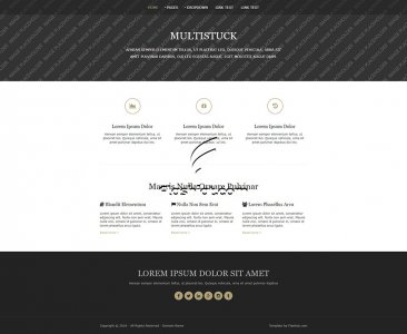 MultiStuck - Free HTML5 & CSS Template