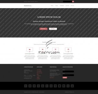 Essential - Free HTML5 & CSS Template