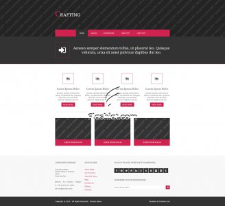 Crafting - Free HTML5 & CSS Template