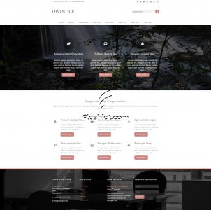Dwindle - Free HTML5 & CSS Template