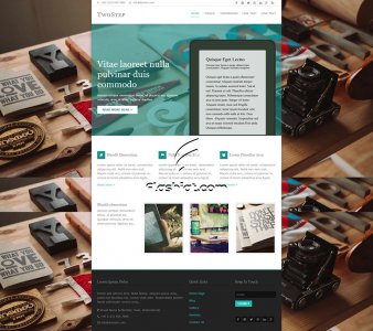 TwoStep - Free HTML5 & CSS Template