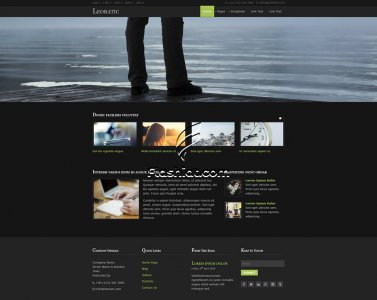 Leoratic - Free HTML5 & CSS Template