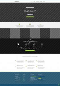 Mandant - Free HTML5 & CSS Template