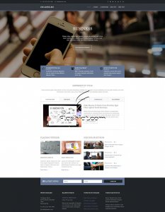 Escarine-Biz - Free HTML5 & CSS Template