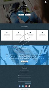 App Landing - Free HTML5 & CSS Template