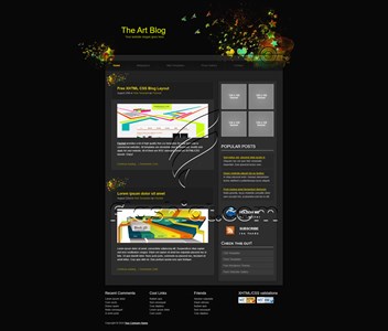 Art Blog - Free XHTML & CSS Template