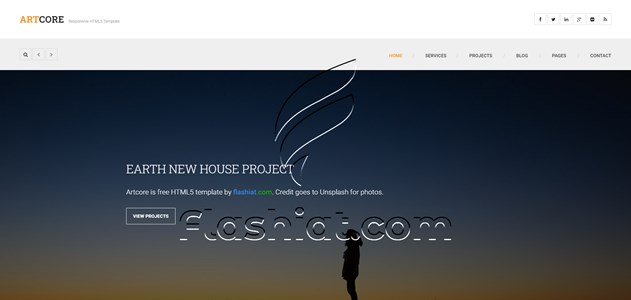Artcore - Free HTML5 & CSS Template