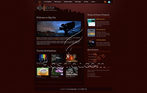 Big City - Free XHTML & CSS Template