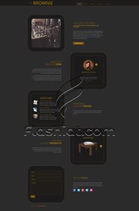 Brownie - Free HTML5 & CSS Template