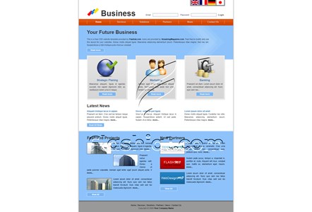 Business 2 - Free XHTML & CSS Template
