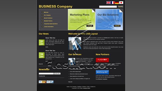 Business 3 - Free XHTML & CSS Template