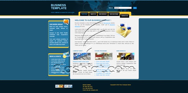 Business 4 - Free XHTML & CSS Template