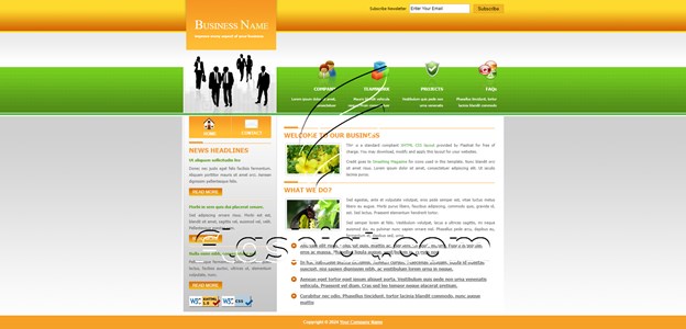 Business 7 - Free XHTML & CSS Template