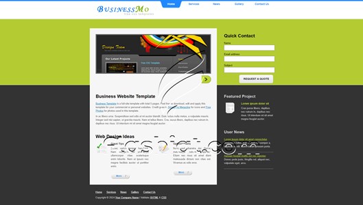 Business 8 - Free XHTML & CSS Template