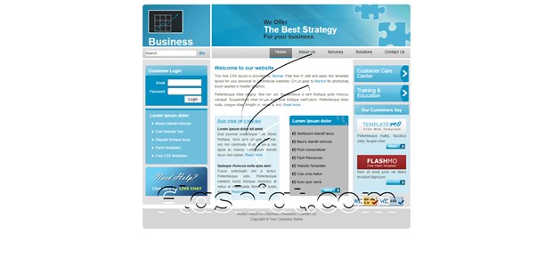 Business - Free XHTML & CSS Template