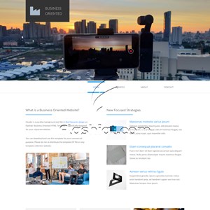 Business Oriented - Free HTML5 & CSS Template