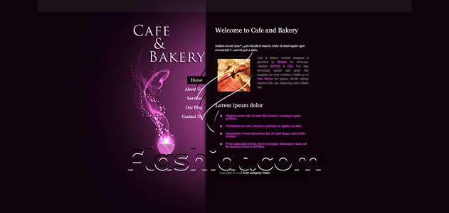 Cafe Bakery - Free XHTML & CSS Template