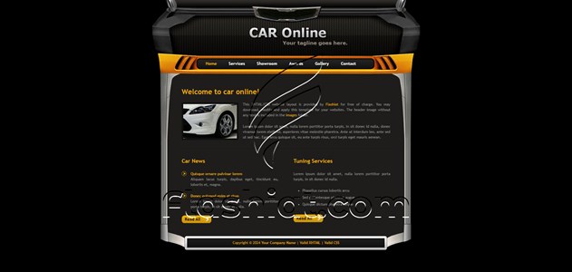Car 2 - Free XHTML & CSS Template