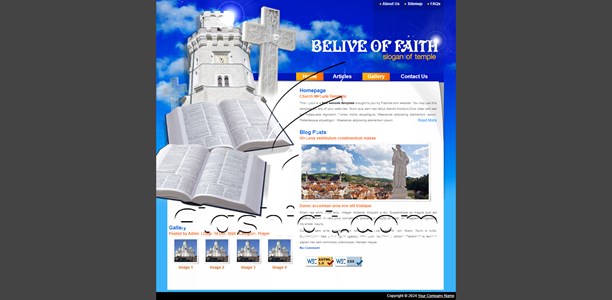 Church 2 - Free XHTML & CSS Template