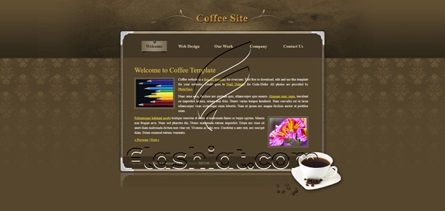 Coffee - Free XHTML & CSS Template