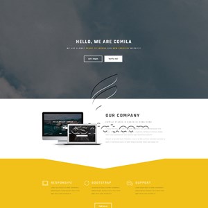 Comila - Free HTML5 & CSS Template