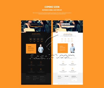 Coming Soon - Free HTML5 & CSS Template
