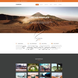 Compass - Free HTML5 & CSS Template