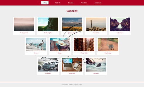 Concept - Free HTML5 & CSS Template