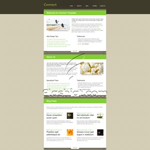 Connect - Free XHTML & CSS Template