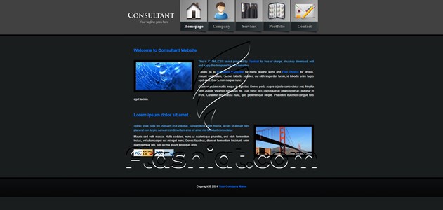 Consultant - Free XHTML & CSS Template