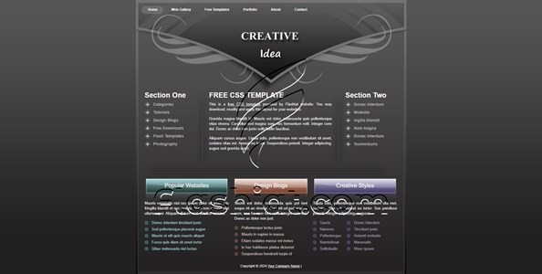 Creative Idea - Free XHTML & CSS Template