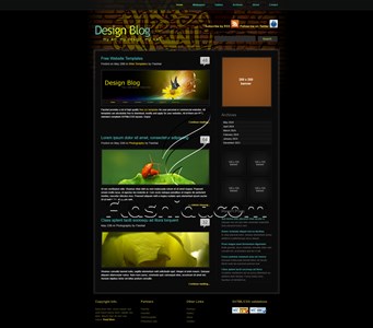 Design Blog 2 - Free XHTML & CSS Template