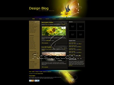Design Blog - Free XHTML & CSS Template