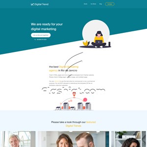 Digital Trend - Free HTML5 & CSS Template