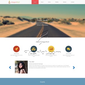 Dragonfruit - Free HTML5 & CSS Template