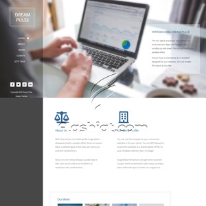 Dream Pulse - Free HTML5 & CSS Template