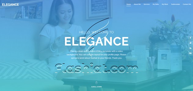 Elegance - Free HTML5 & CSS Template