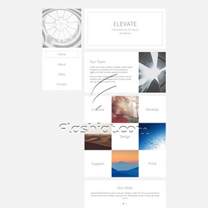 Elevate - Free HTML5 & CSS Template