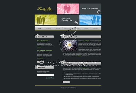 Family - Free XHTML & CSS Template