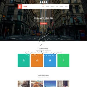 Flex - Free HTML5 & CSS Template