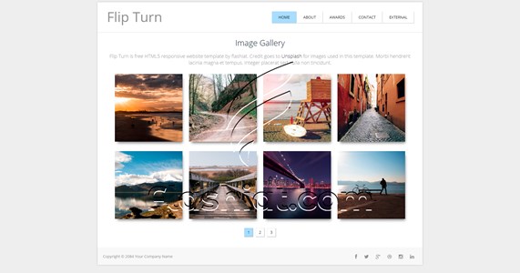 Reflux - Free HTML5 & CSS Template - Flashiat