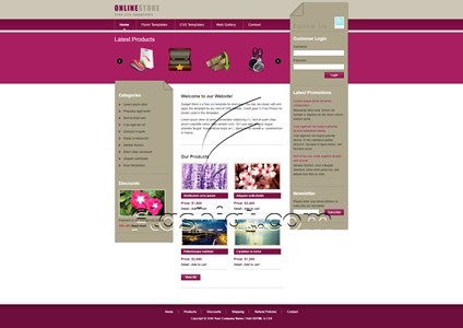 Gadget Store - Free XHTML & CSS Template