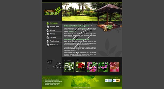 Garden - Free XHTML & CSS Template