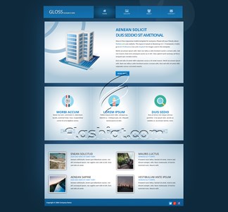 Gloss - Free HTML5 & CSS Template