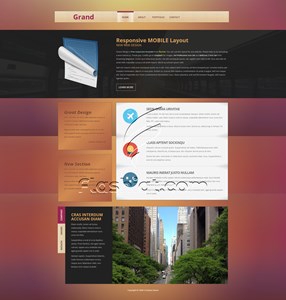 Grand - Free HTML5 & CSS Template
